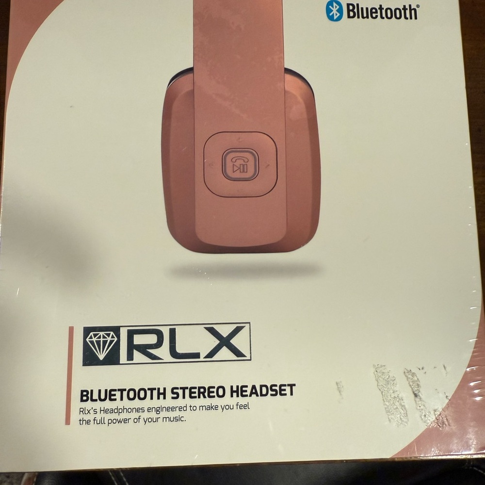 Bluetooth Stereo Headset - Pink